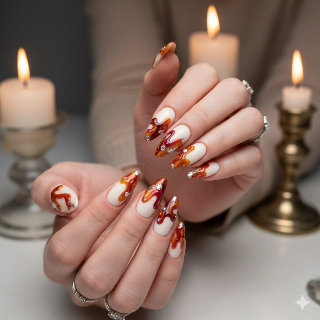 The Melted Candle Wax Drip