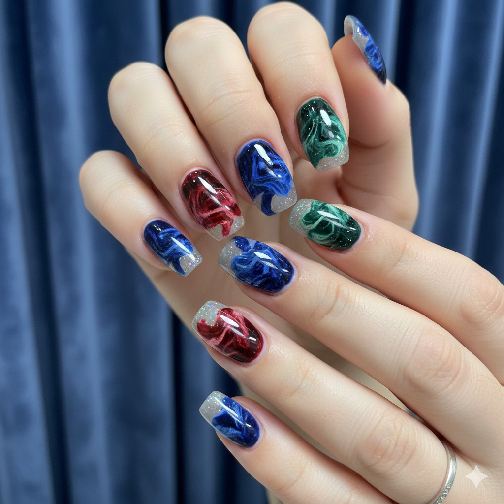 The Velvet Draping Fabric Illusion