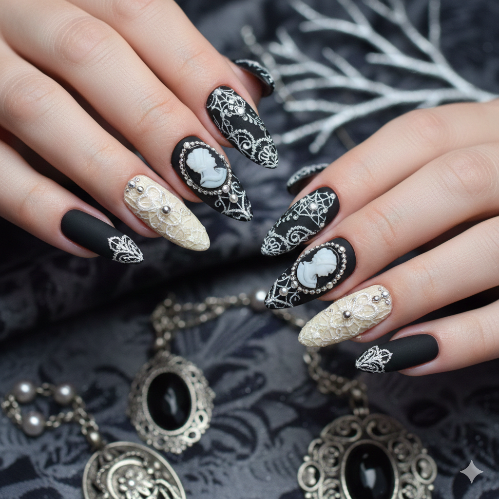 Victorian Mourning Lace